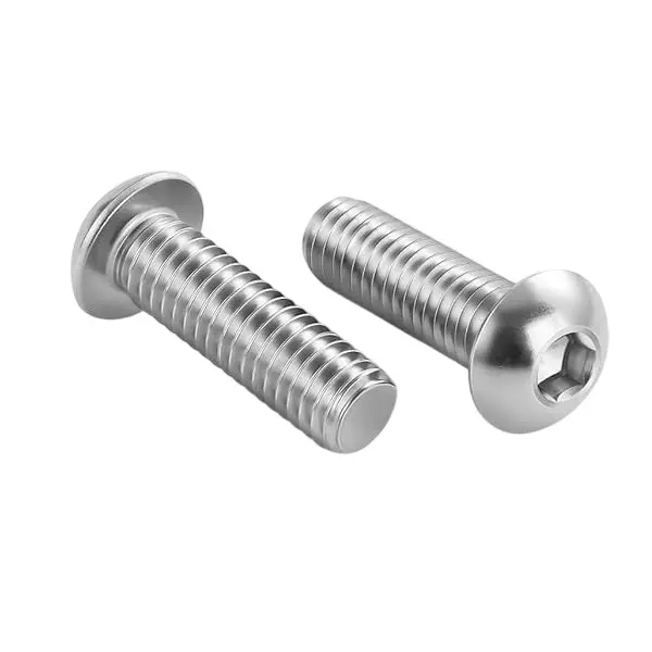 GENERIC Stainless Steel Button Head Socket Cap Screws M6x20 mm (Pack of 10 Pcs)