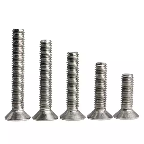 GENERIC Mild Steel CSK Allen Head Screw 5x20 mm (Pack of 100 Pcs)