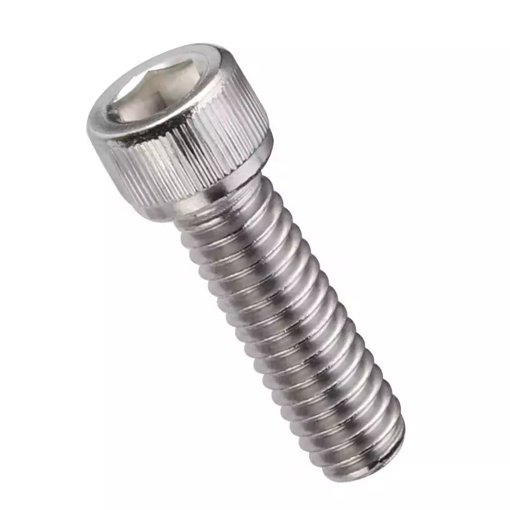 Tanish Enterprises SS 202 Grade Allen Cap Screw Full Thread Metric Type 3 mm Diameter (Pack of 100) (Length 6 to 25 mm)