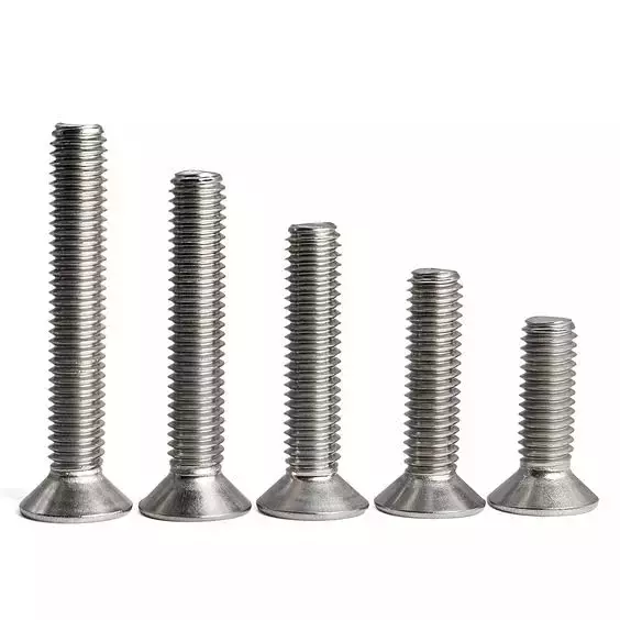 GENERIC 5x12 mm Stainless Steel CSK Allen Head Screw (Pack of 10 Pcs)