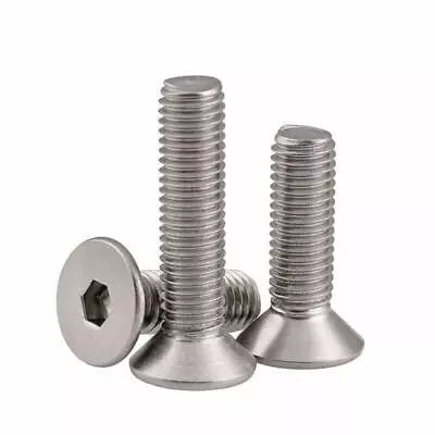 GENERIC 40 mm Stainless Steel Allen Head Screw (Pack of 25 Pcs)