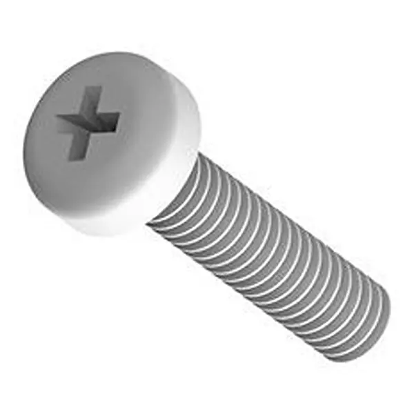 ESSENTRA COMPONENTS Pan Phillips Screw, M2.5X0.45, 10Mm, 50M025045P010