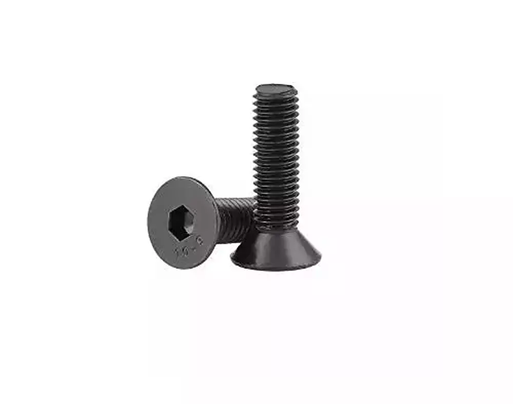 HW Allen CSK Bolt M5x16 mm Mild Steel Auto Black 10.9 Grade