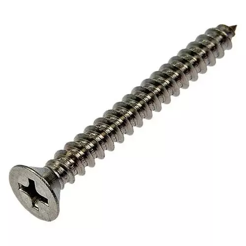 MITBIT Stainless Steel CSK Screw Silver Color, Size 6x16 mm (Pack of 158 Box)