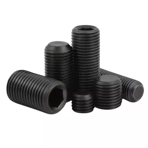 GENERIC M3x8 mm Allen Grub Screw Carbon Steel (Pack of 25 Pcs)