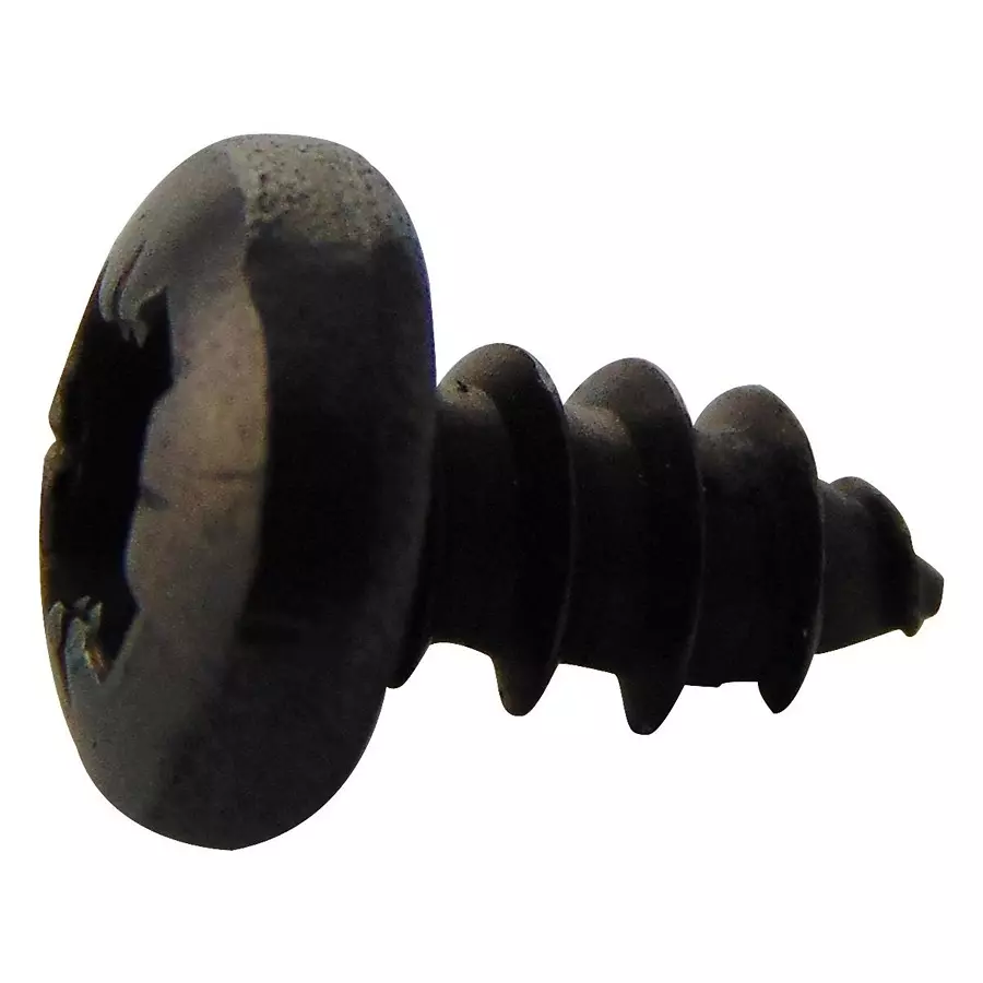 TR FASTENINGS SCREW, POZI PAN, STEEL, BLK, #6X1/4, N60.250 PRSTABB100- (Pack of 100 Pcs)