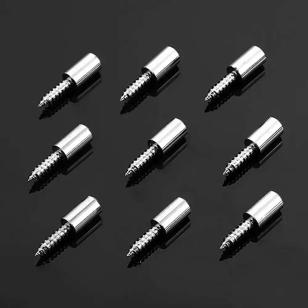 MED BUDDY Self Tapping Screw With Rubber Sleeve Fasteners 25 mm Silver (Pack of 50 Pcs)