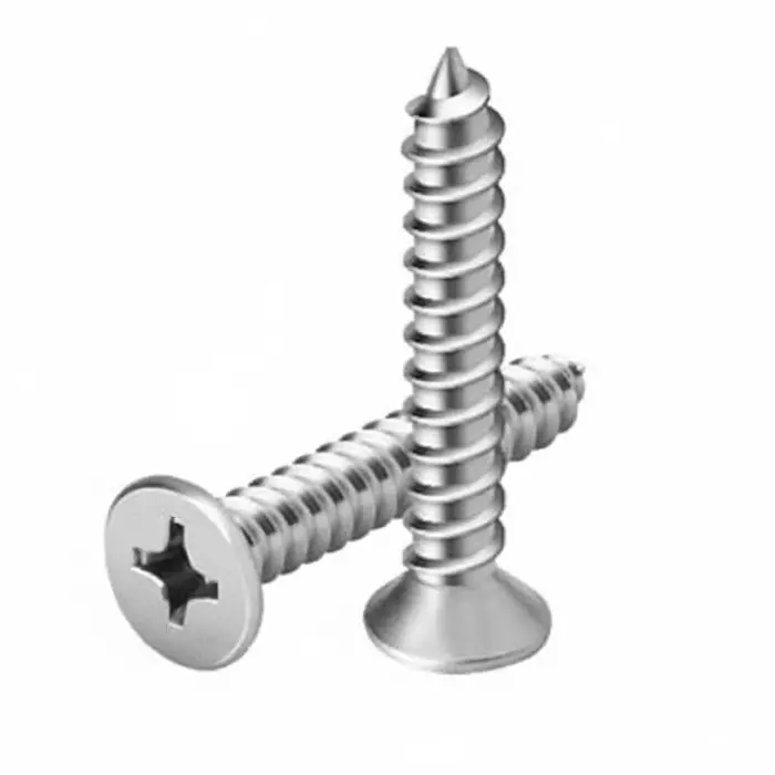 APL Self Tapping Screw CSK Philips Head 10 mm Dia 75 mm Length Stainless Steel A2 304 (Pack of 1000)
