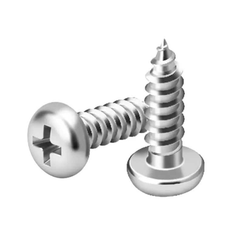 APL Self Tapping Screw Pan Philips Head 8 mm Dia 60 mm Length Stainless Steel A2 304 (Pack of 1000)