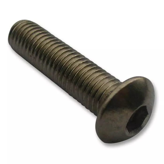 TR FASTENINGS SCREW SOCKET, BUTT, S/S, A2, M3X10,PK100, M310 BHA2MCS100- (Pack of 100 Pcs)