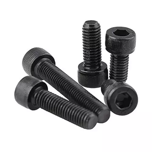 GENERIC M5x10 mm Socket Head Cap Screw Fully Threaded Carbon Steel (Pack of 75 Pcs)