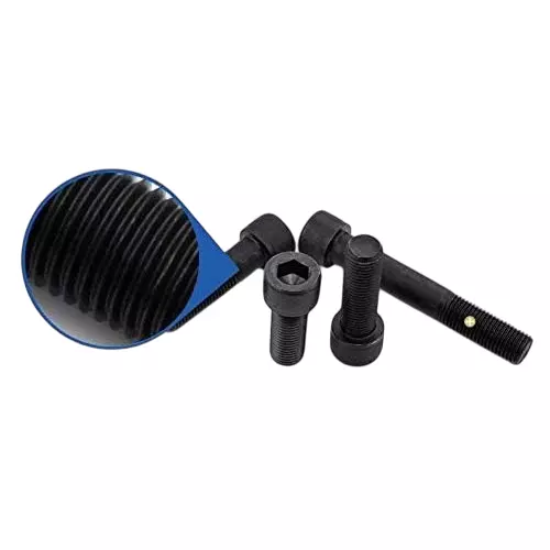 GENERIC M5x10 mm Socket Head Cap Screw Fully Threaded Carbon Steel (Pack of 75 Pcs)