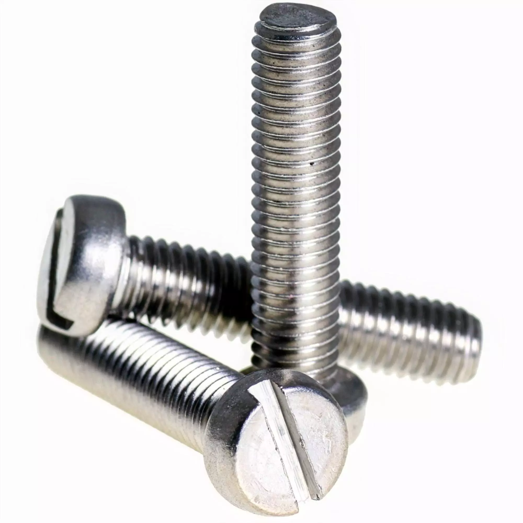 tanish-enterprises-stainless-steel-cheeseround-slotted-machine-screw-ss-202-grade-bsw-thread-516-inch-793-mm-diameter-x-12-inch-127-mm-length-pack-of-100