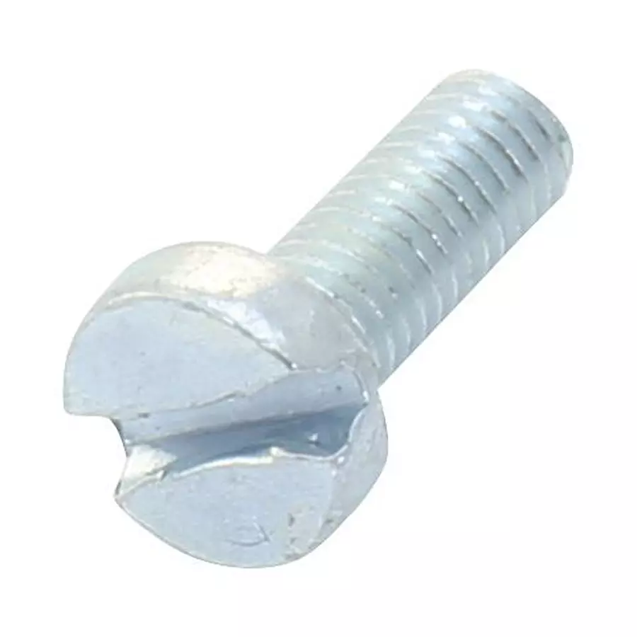 TR FASTENINGS SCREW, SLT, CHEESE, STEEL, M3X8, PK100, M38 CSSTMCZ100- (Pack of 100 Pcs)