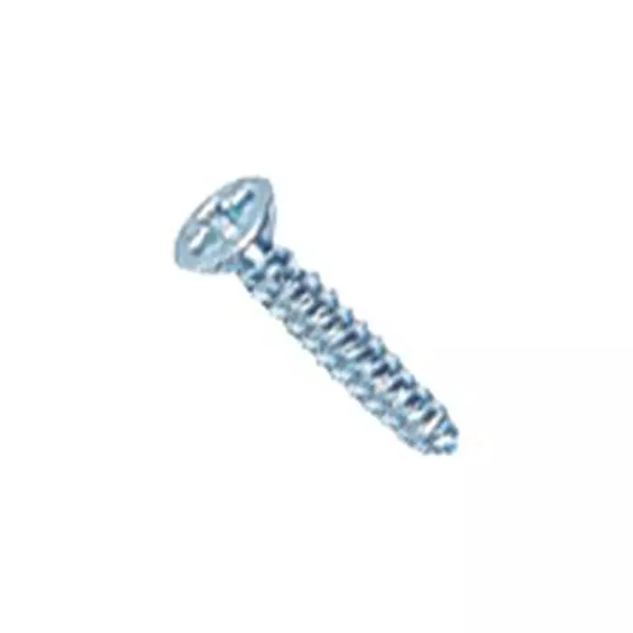 TR FASTENINGS Screw, Pozi, Csk, Steel, #4X1/2, N40.500 KRSTABZ100- (Pack of 100 Pcs)