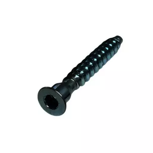 Ebco Modular Furniture Screw Allen Head Zinc Black Finish and Size 7x50 mm, MFSA750 (Pack of 250)