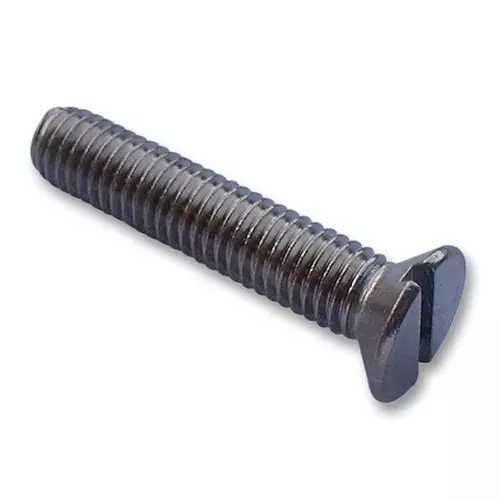 TR FASTENINGS SCREW, SLT, CSK, S/S, A2, M3X6, PK100, M3 6 KSA2MC S100 (Pack of 100 Pcs)