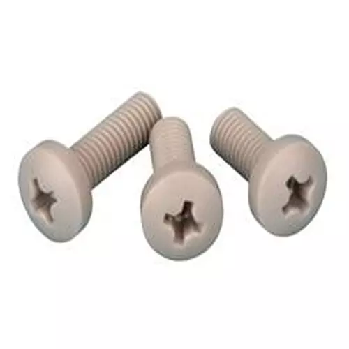 MULTICOMP PRO Plastic Screw M5 20 mm Length, MP014225 (Pack of 10)