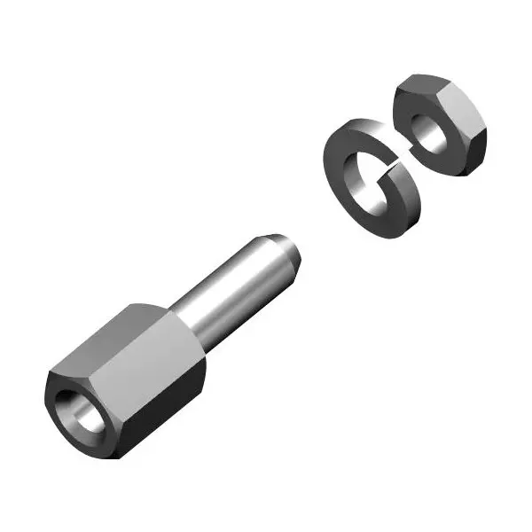 Molex Screw Lock 8 mm Screw Length 4-40 UNC Thread Size - Imperial, 173112-0667 (Pack of 10)