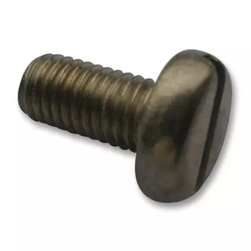 TR FASTENINGS SCREW, SLT, PAN, S/S, A2, M4X6, PK100, M46 PSA2MCS100- (Pack of 100 Pcs)