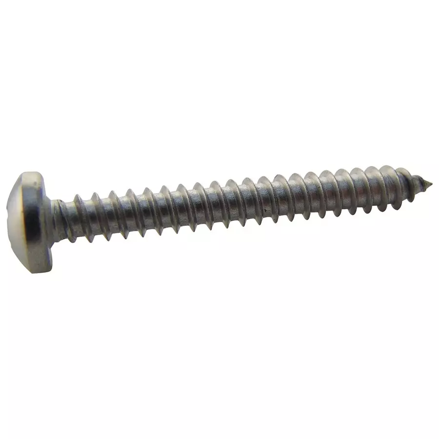 TR FASTENINGS SCREW, POZI PAN, STEEL, 10X1-1/2, PK100, N101.500 PRA2ABS100- (Pack of 100 Pcs)