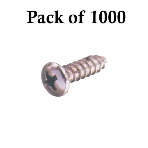 Ebco Insert Screw Opaline Finish and 5 mm Diameter, IS-5 (Pack of 1000)