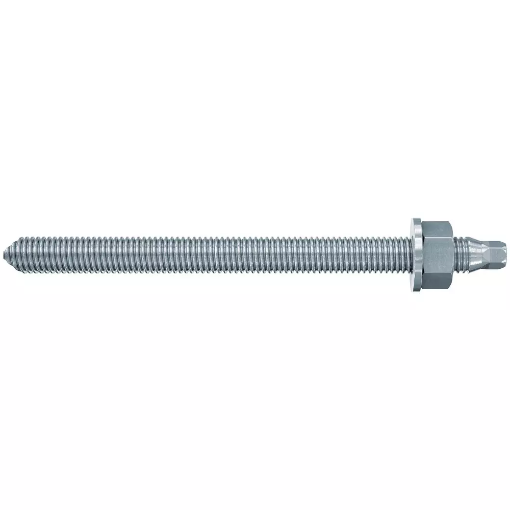 Fischer Threaded Rod Hot-Dip Galvanised 14x160 mm, RG M12x160 5.8 HDG (Pack of 10 Pcs)