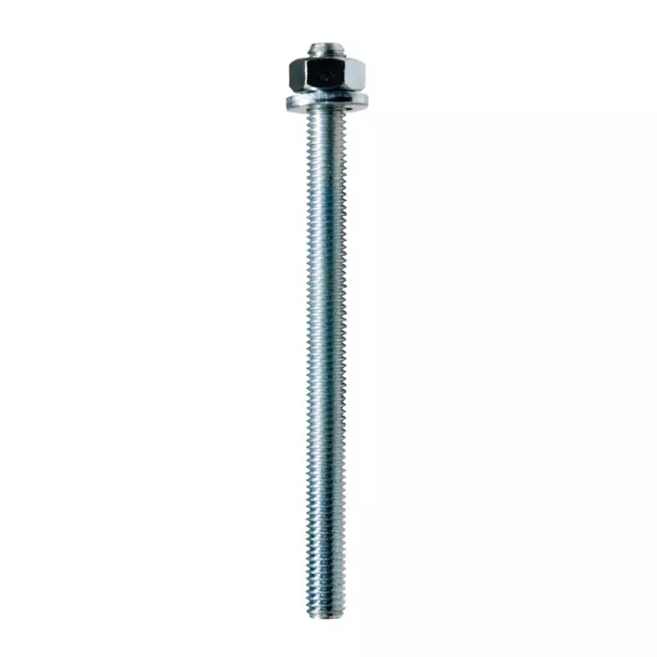 Fischer Zinc-Plated Steel Threaded Rod M12x160 mm 14 mm Dia, FIS A M12x160 5.8 ZP (Pack of 10)