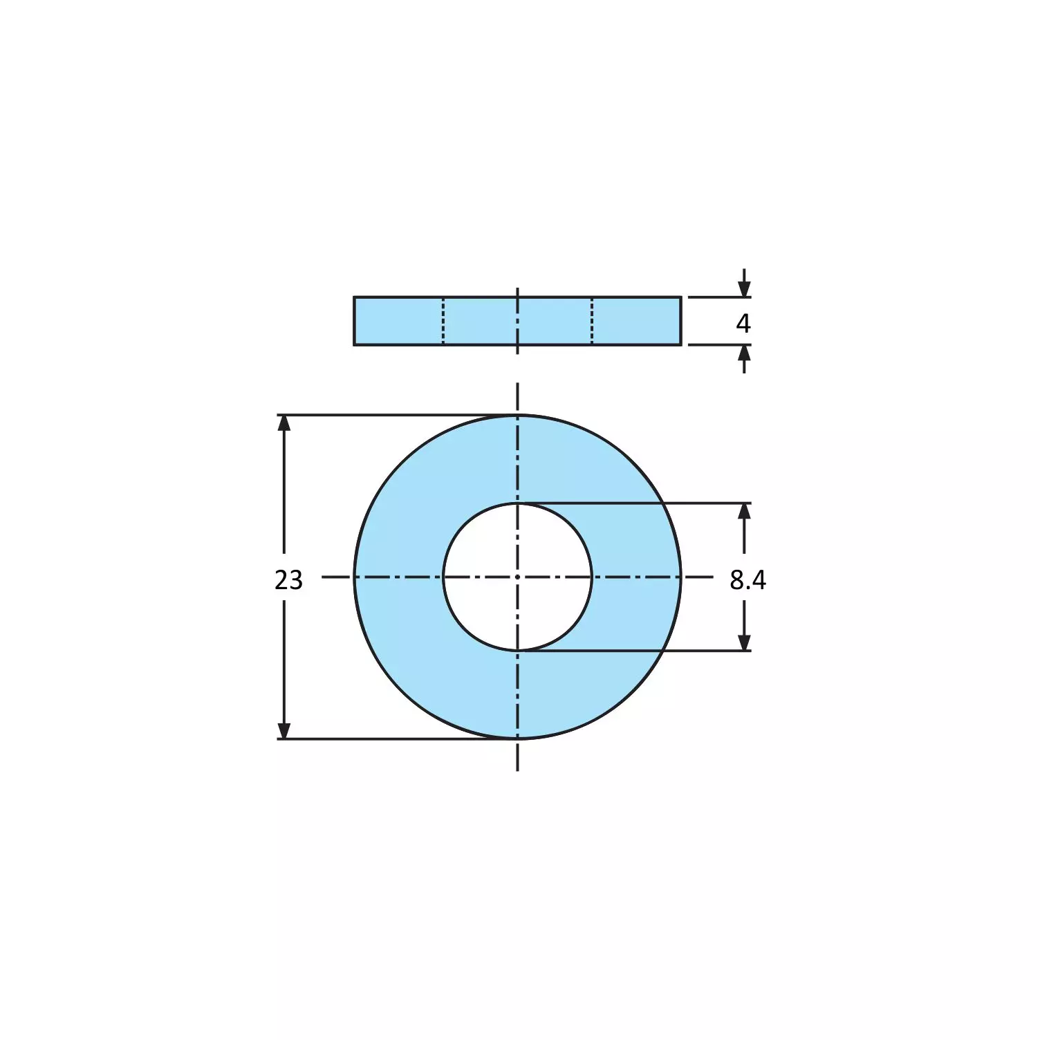 STEEL-SMITH Plain Washers SPW-84