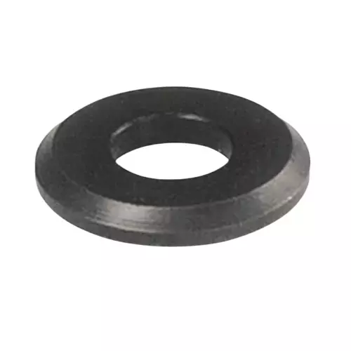 CE Black Metal Plain Washer Size 20 mm for Industrial Usage
