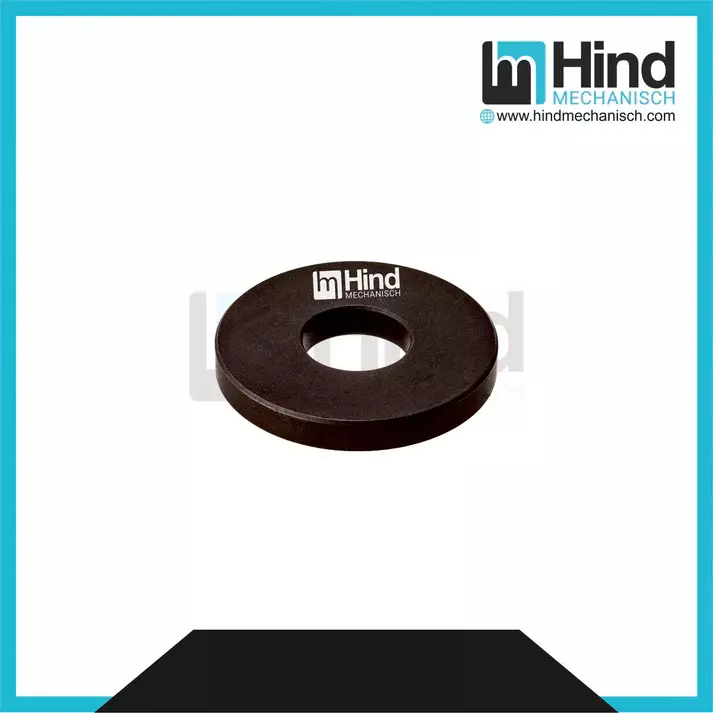 HINDMECHANISCH M24 Carbon Steel Plain Washer, HM-PW24 (Pack of 10)