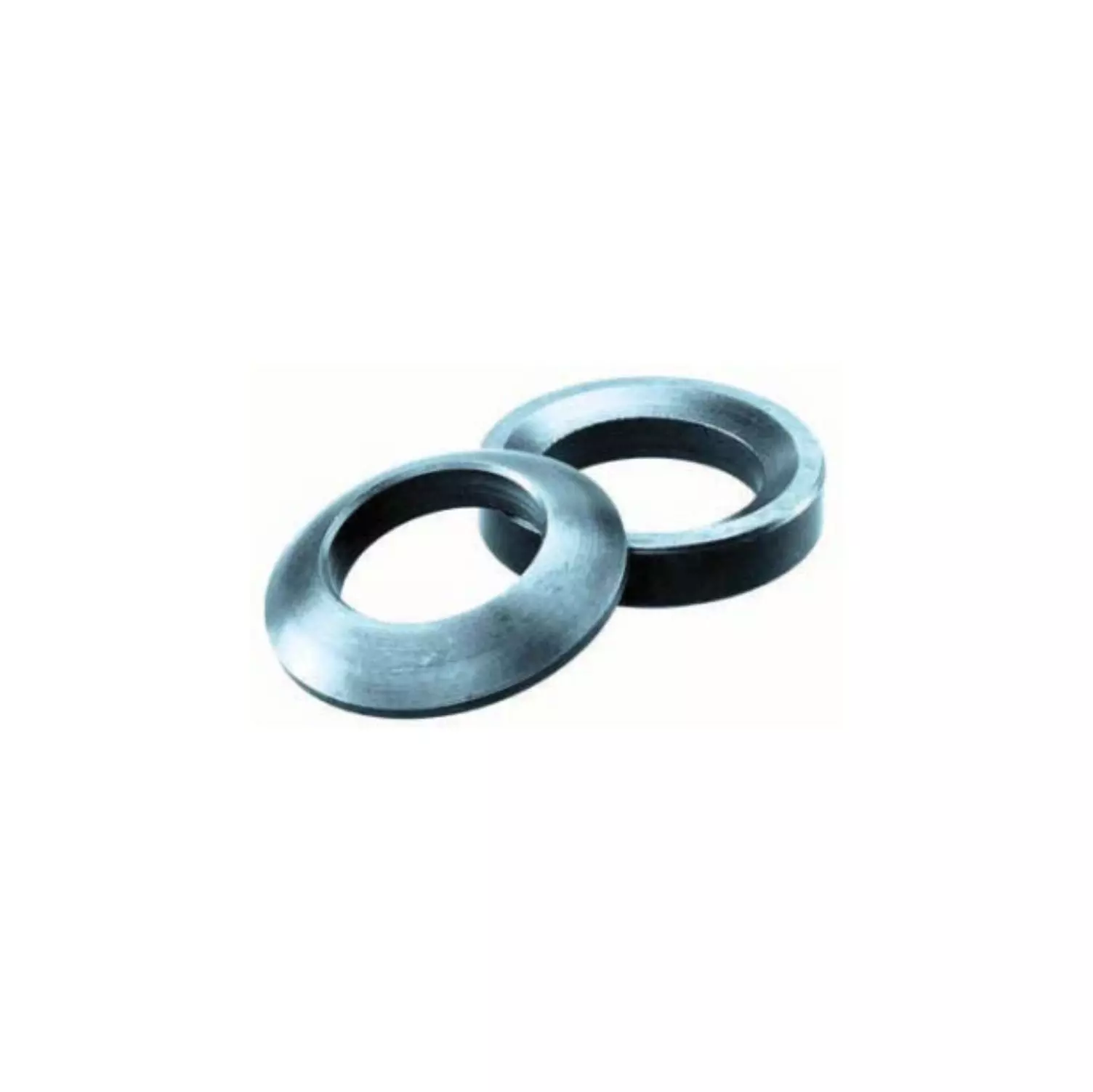 STEEL-SMITH Heat Treated Steel Black Oxide Spherical Washers, DSWCS-1015