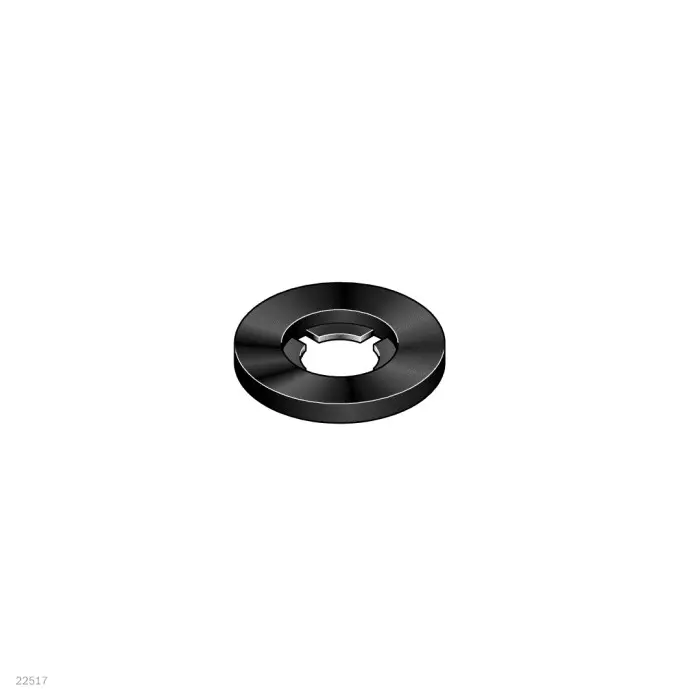 Bosch Rexroth Black Polyamide Washers, M6, 3842542330