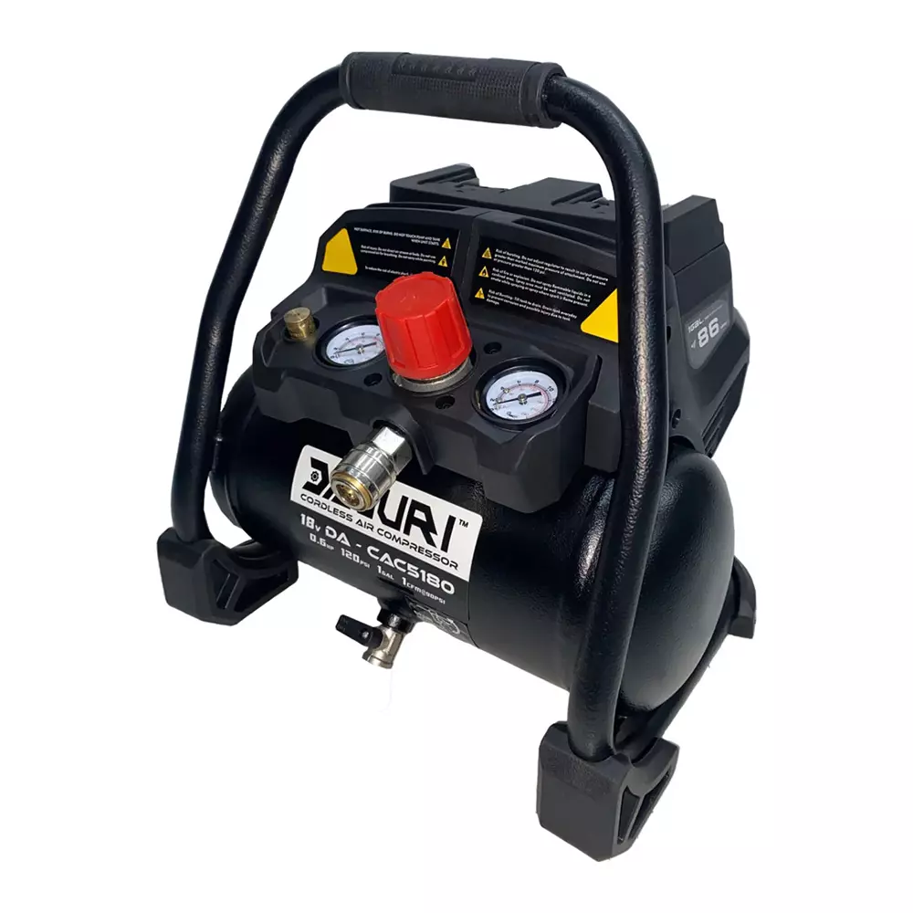 Dayuri Portable Air Compressor 0.45 Kw Motor Power 4500 RPM Speed Black 4 L Tank Capacity, DA-CAC5180
