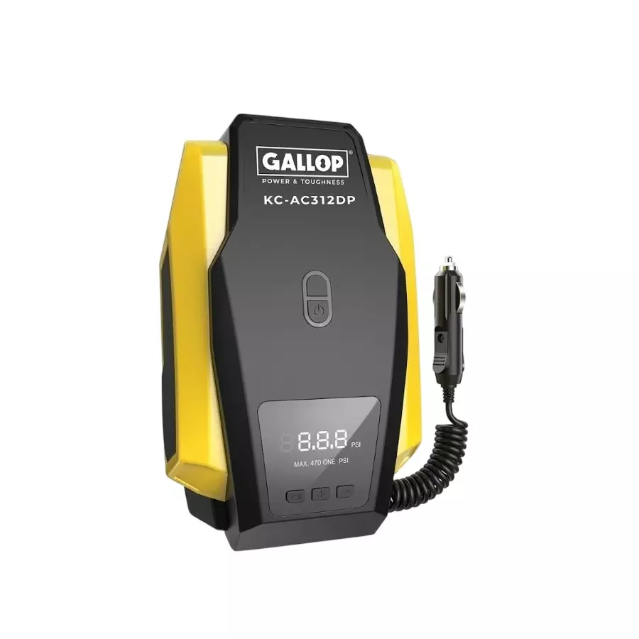 Gallop 120 W Oil Free Mini Air Compressor with 22 mm Cylinder Diameter and 150 psi Maximum Pressure, KC-AC312DP