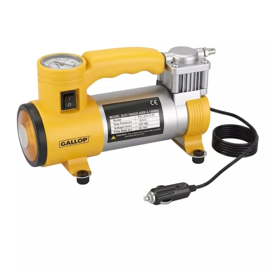 Gallop Oil Free Mini Air Compressor 35 LPM Flow and 150 psi Maximum Pressure, KC-AC112(P)