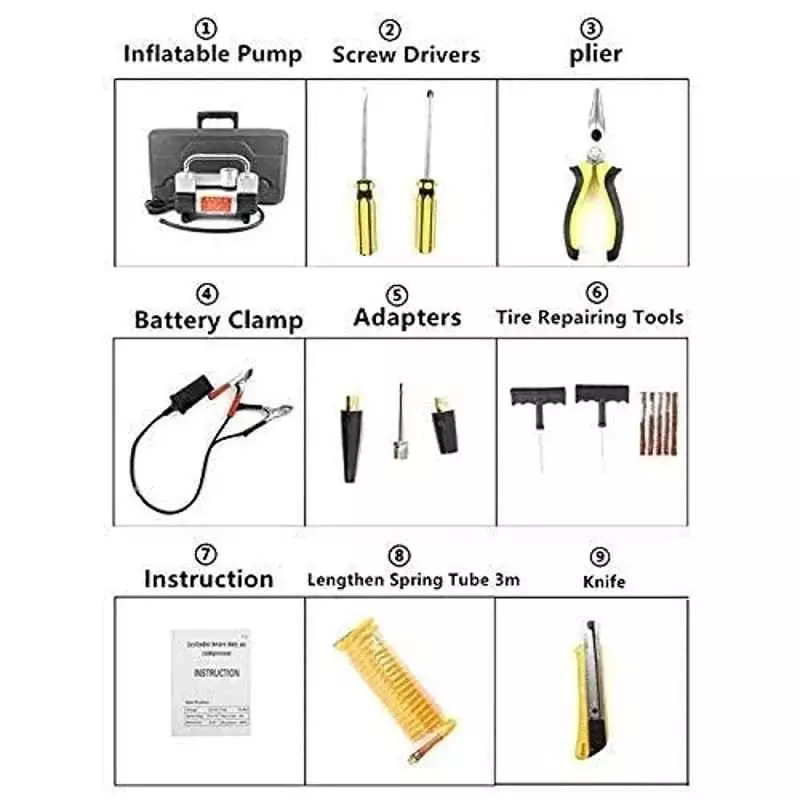 imported-12-v-heavy-duty-auto-air-compressor-with-dual-cylinders-25-hp-motor-power-and-150-psi-maximum-pressure