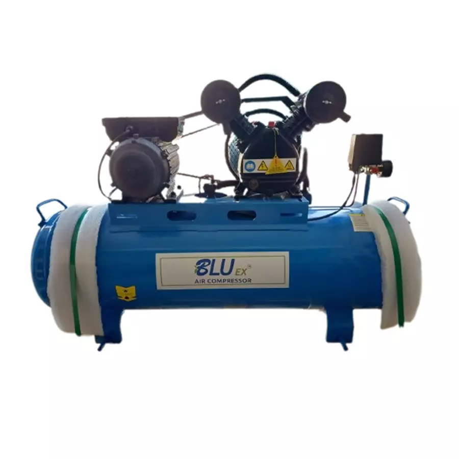 BLUEX 1.5 HP 70 L Belt Driven Single Stage Air Compressor, BEI - 1202