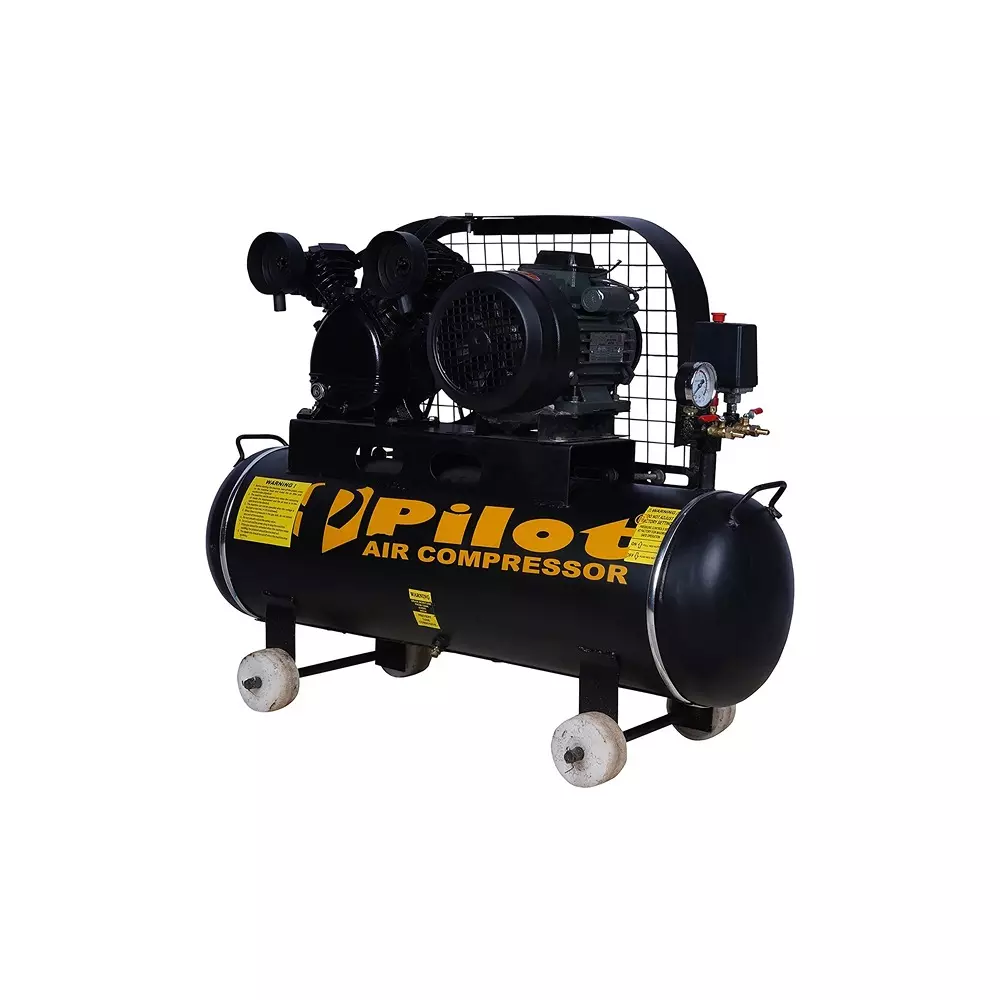 pilot-3-hp-oil-free-air-compressor-belt-driven-with-250280-lpm-air-delivery-and-160-l-tank-capacity-pl-150-65-02m