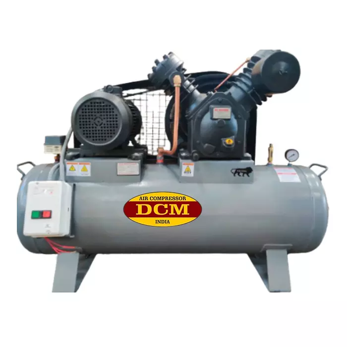 DCM 10 HP 300 L Three Phase Lubricated Air Compressor DC-2600