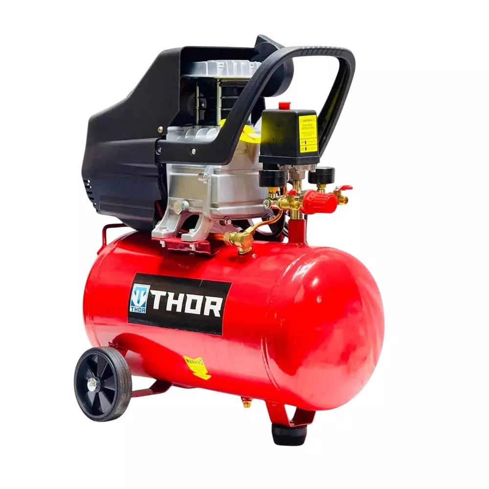 THOR 2.5 HP Lubricated Air Compressor 30 L Tank Capacity and 2800 RPM Speed, THOC3250