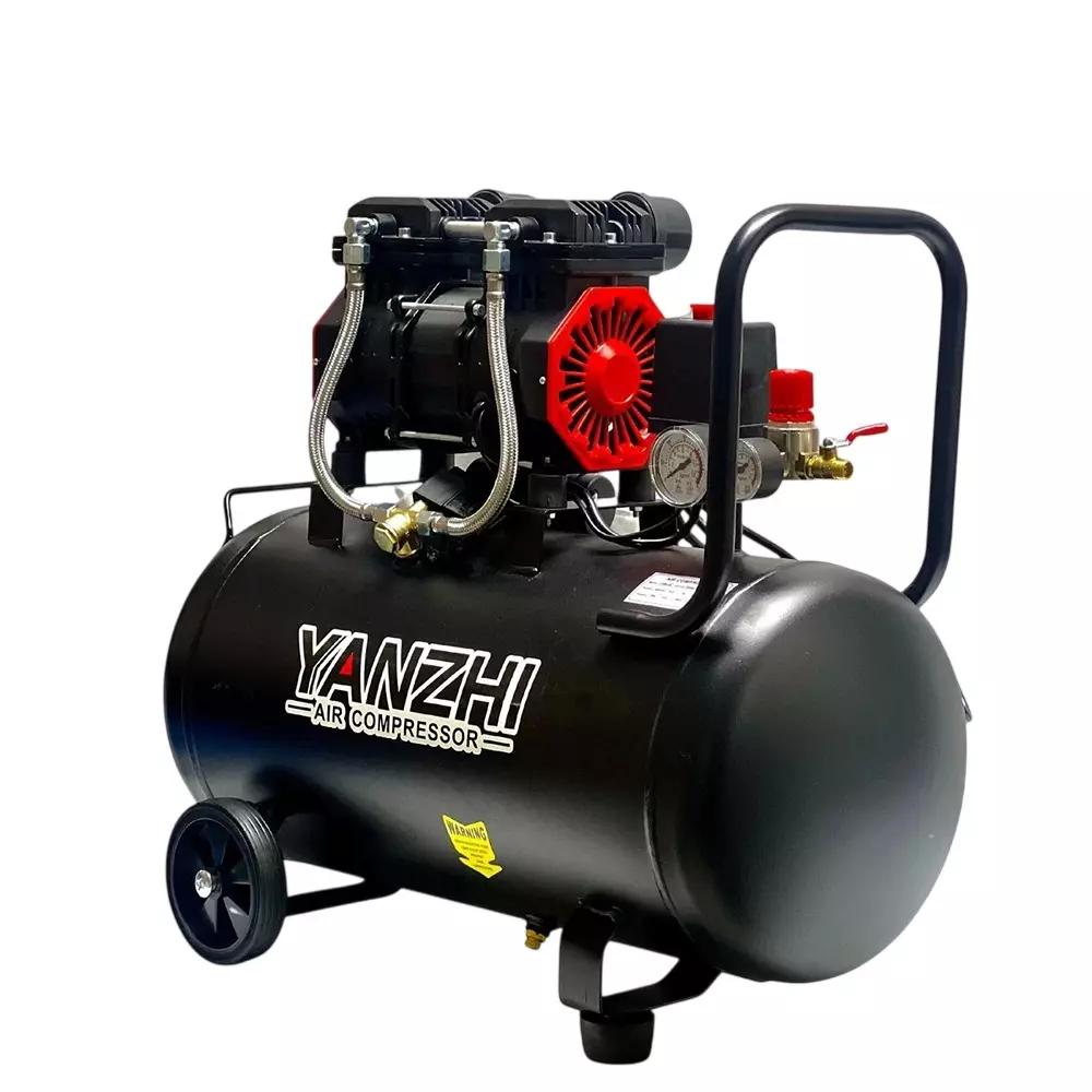 Yanzhi 1390 W Oil Free Air Compressor 30 L Tank Capacity and 2850 RPM Speed, YZ1390-3030L/550W