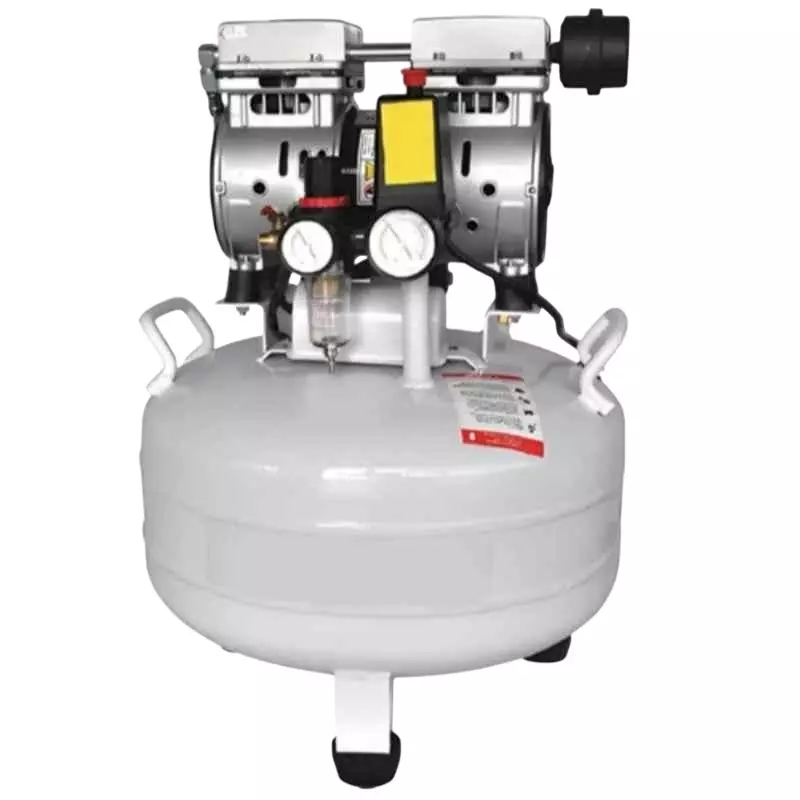 Imported Dental Oil Free Sound Less Air Compressor 25 L with 0.75 HP Motor & 116 psi Pressure, AB-GAHL-20231078