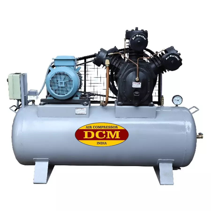 DCM 20 HP 500 L Three Phase Lubricated Air Compressor DC-115T