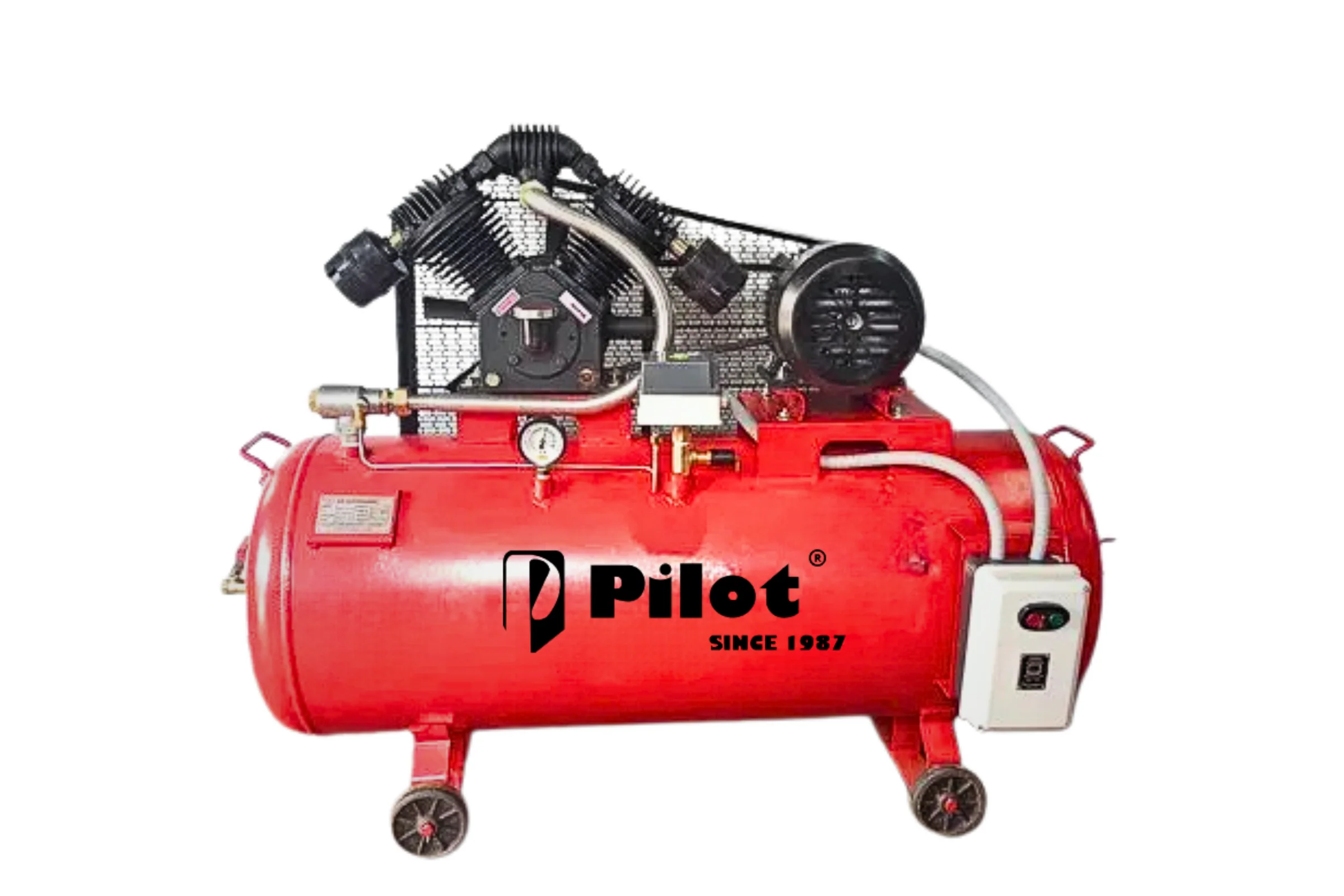 Pilot Belt Driven Air Compressor 140 L 2HP Motor, PL-140-2HPM