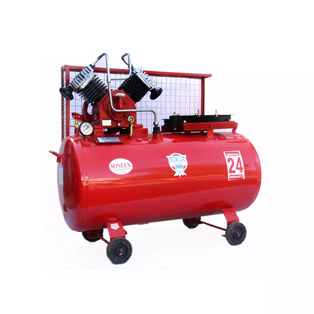 Soneex 2 HP Double Piston Single Stage Air Compressor Without Motor, SDSY5