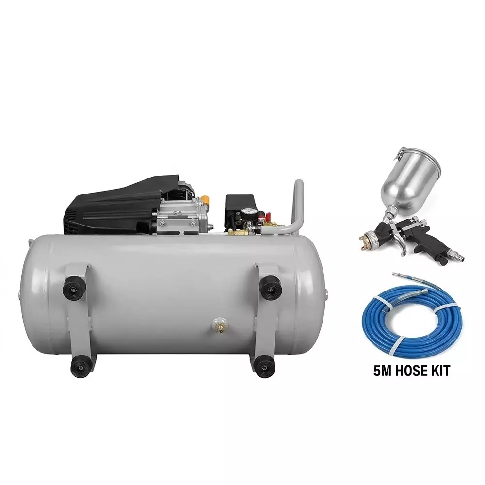 imported-2-hp-oil-free-air-compressor-with-30-l-tank-capacity-and-120-lpm-air-flow
