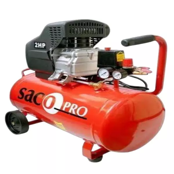 SACO PRO 2 HP Direct Drive Air Compressor 50 L Tank Capacity 210 L/min Air Flow Rate, SAM DD-50L
