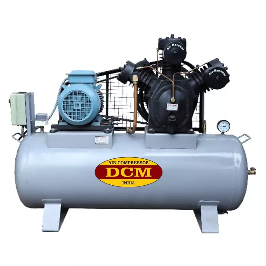 DCM 25 HP 500 L Three Phase Lubricated Air Compressor DC-25T