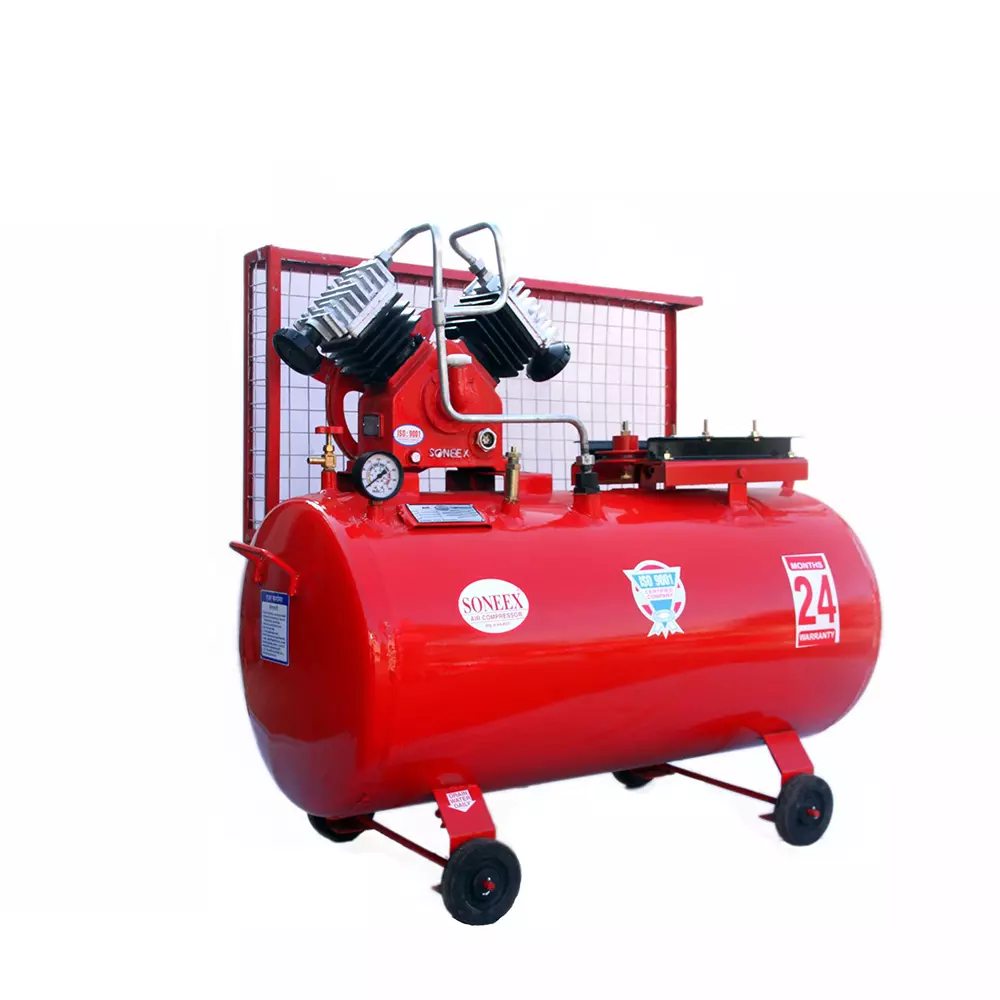 Soneex 2 HP 175 L Double Piston Single Stage Air Compressor Without Motor, DSY4-C